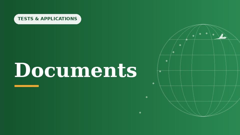 Documents Checklist for Study Abroad Applications