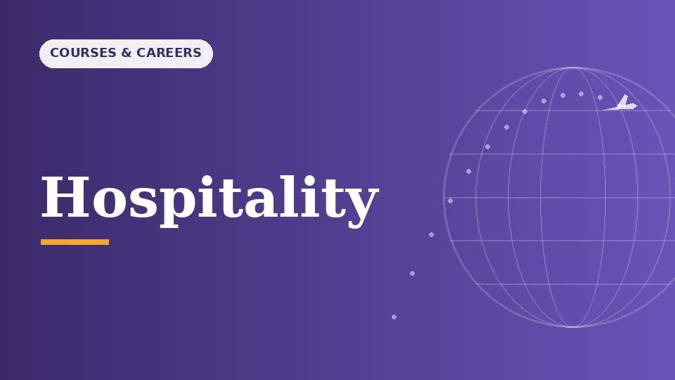 Hospitality and Tourism Management Abroad