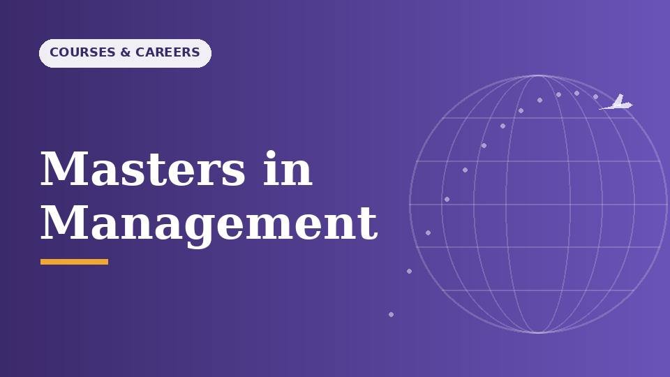 Masters in Management (MiM) for Freshers